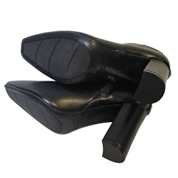 Nine West womens black heeled booties. Size 8. NWOT. - Picture 5 of 5